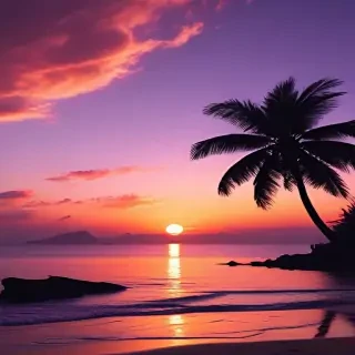 aesthetic wallpaper sunset