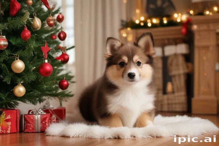 christmas puppy backgrounds