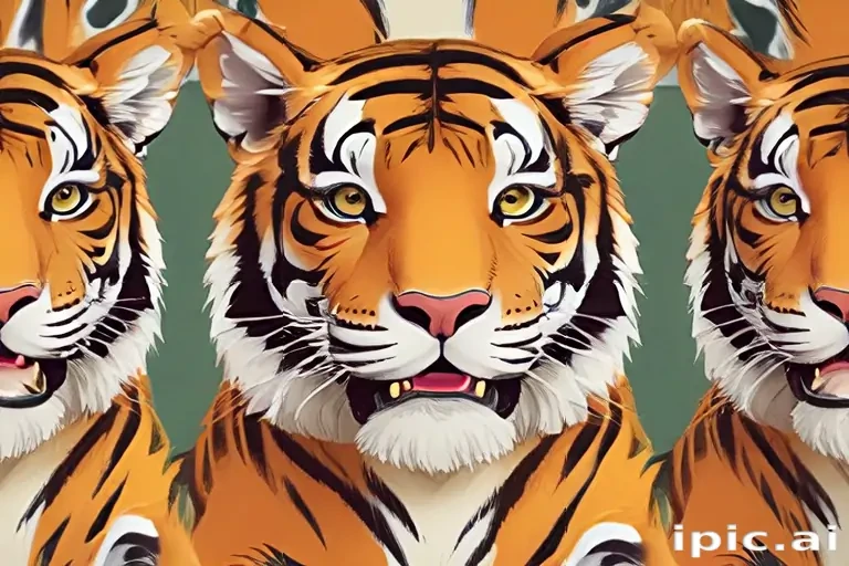 tiger cartoon tiger