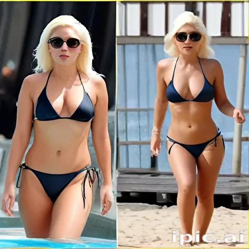 Lady Gaga in bikini