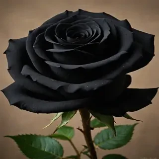 black rose photo