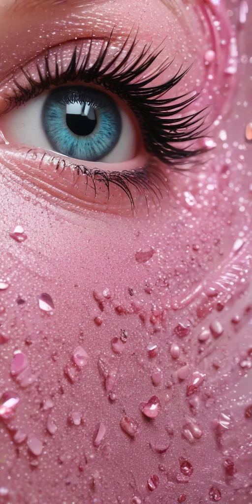 pink glitter aesthetic