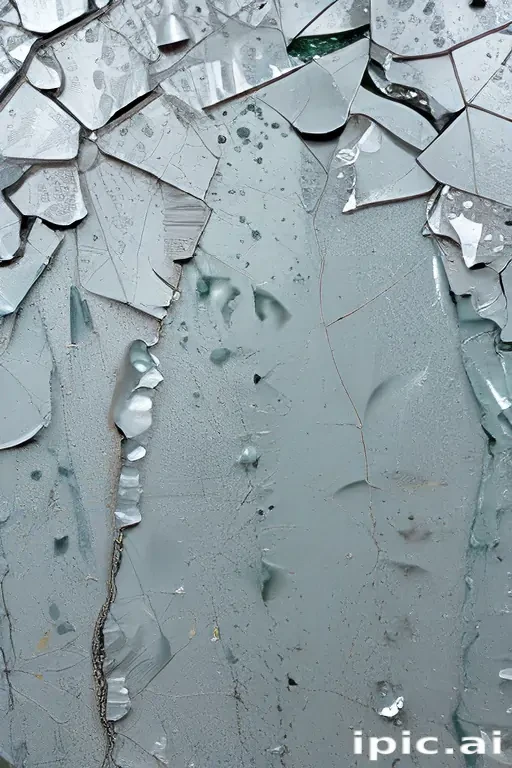 wallpaper broken glass