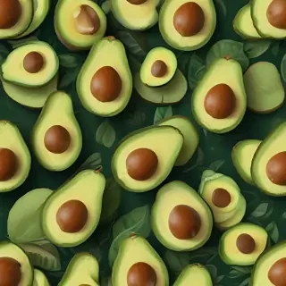 cute avocado wallpaper