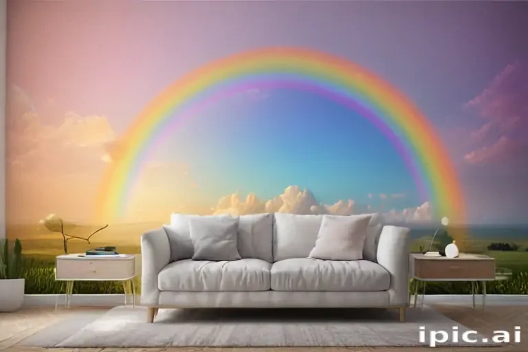 aesthetic rainbow wallpaper
