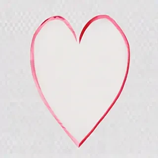 heart outline transparent