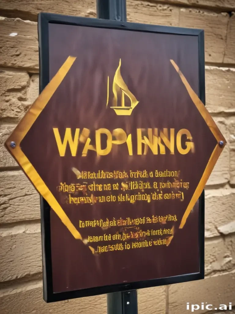 warning sign