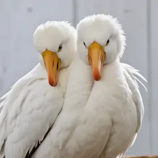 preening