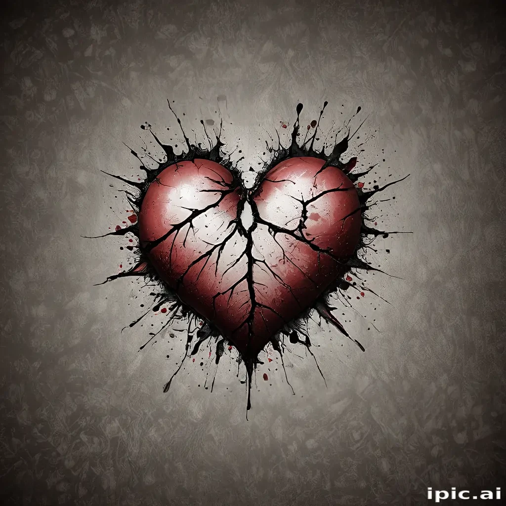 heart broken wallpaper