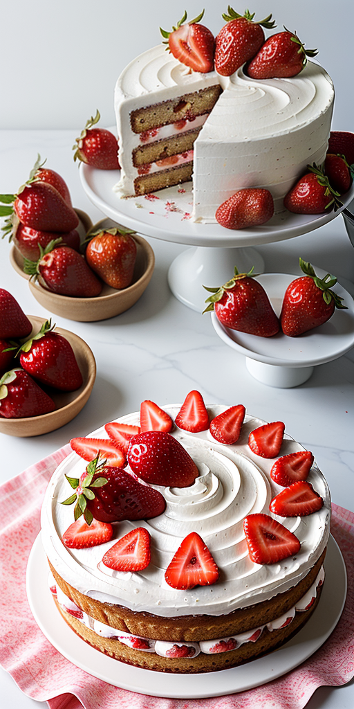 how to make strawberry filling for cake