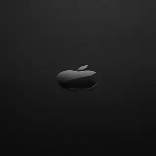 black ios wallpaper