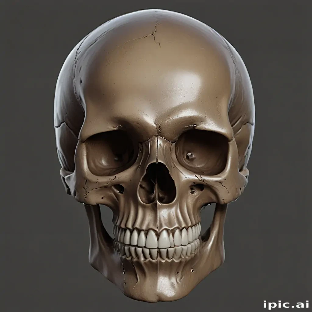 transparent skull png