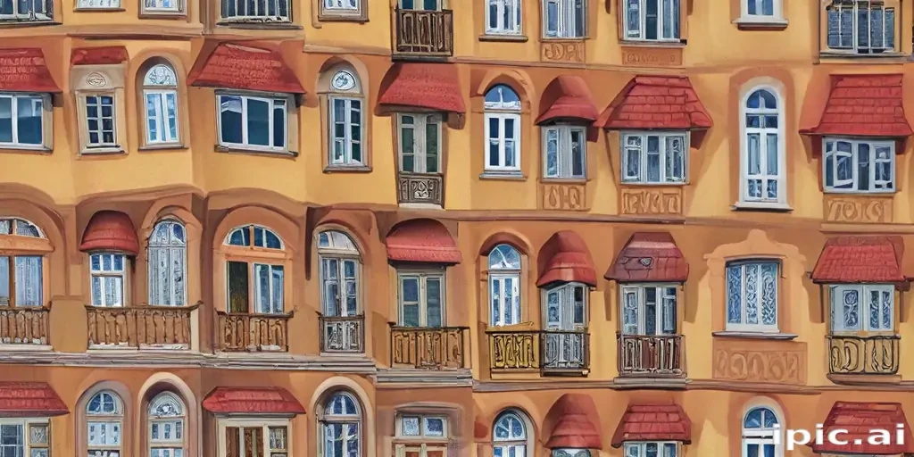 background of a house