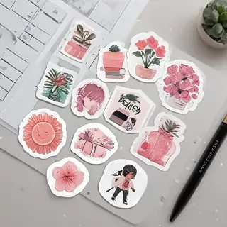 printable sticker aesthetic