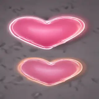 glow heart png