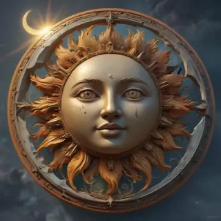sun and moon