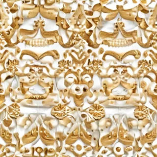 gold and white background