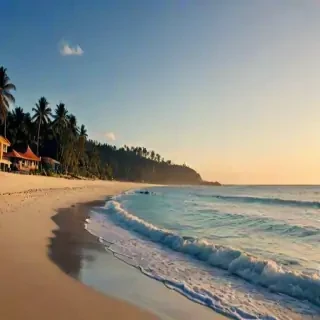 christmas beach wallpaper
