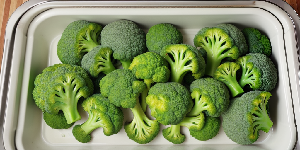 how long to cook frozen broccoli in oven