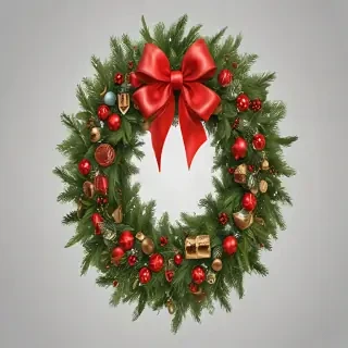 christmas wreath png