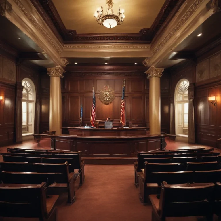 courtroom background