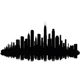 city silhouette png