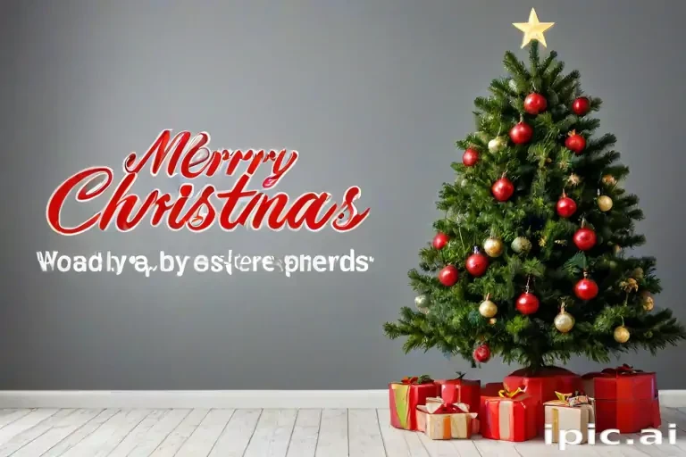 merry christmas no background