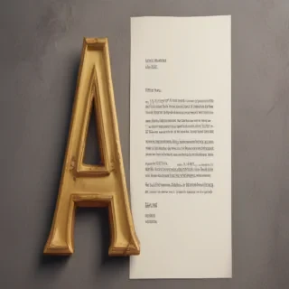 letter a png
