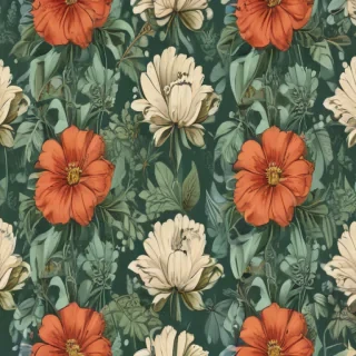 vintage flower illustration