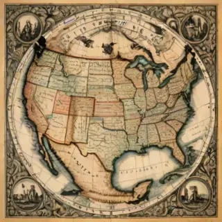 map of america