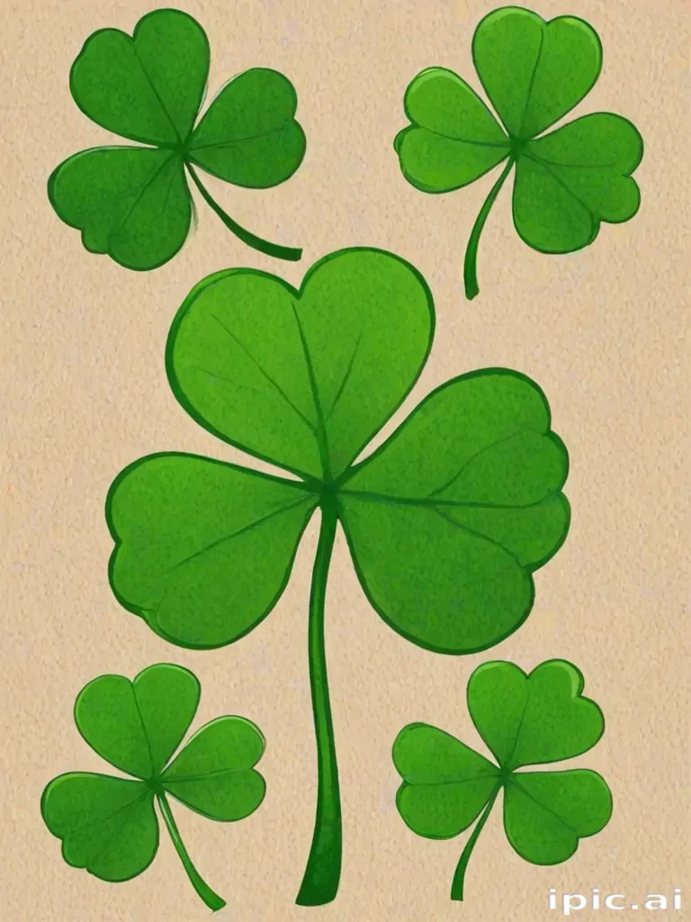 shamrock clipart