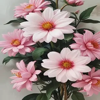 aesthetic flower painting