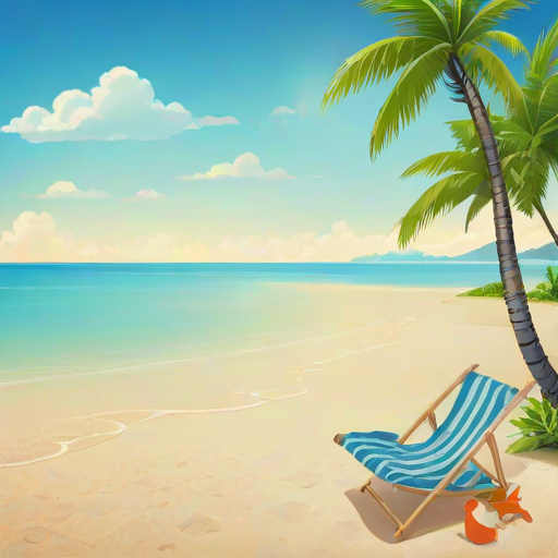 summer beach background