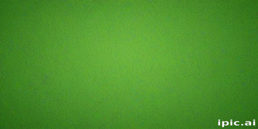 green background