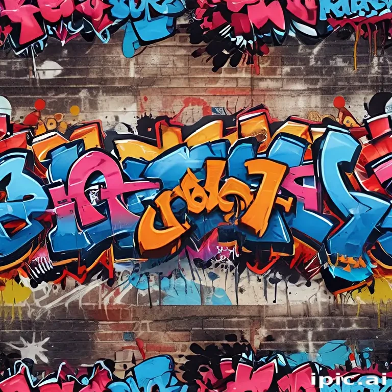 graffiti art background