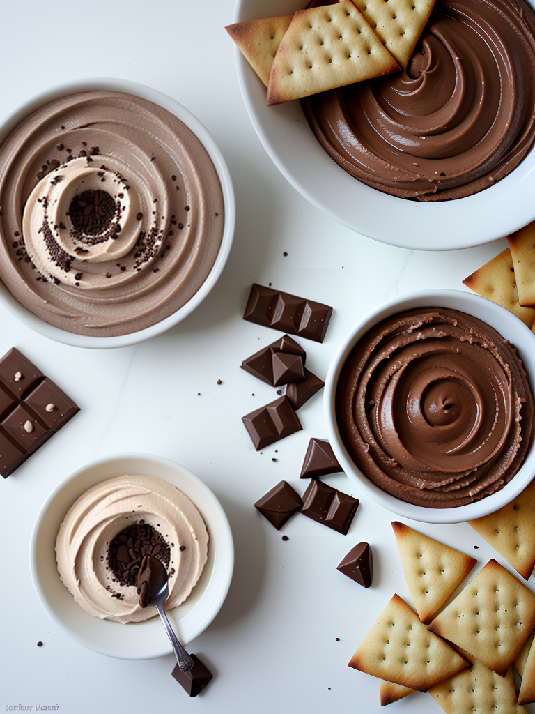 what to eat with chocolate hummus