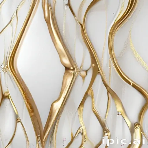 white gold background