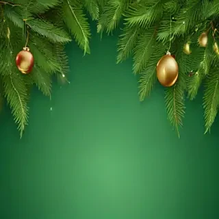 christmas background green