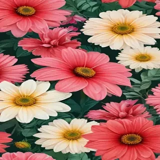 flowers with no background