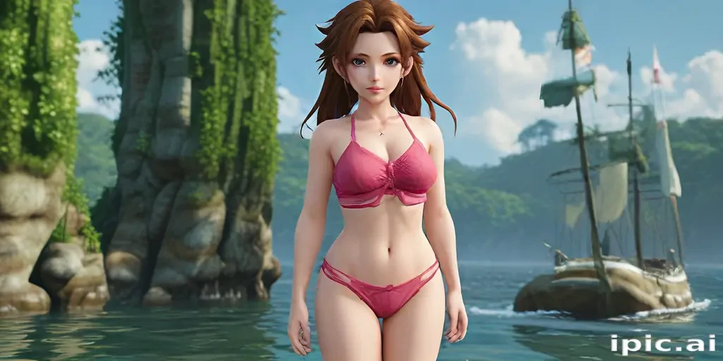 aerith gainsborough bikini