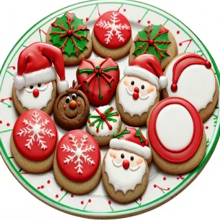 free christmas cookies clipart