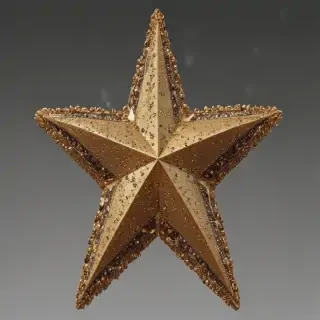 glitter star png