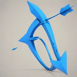 blue arrow png