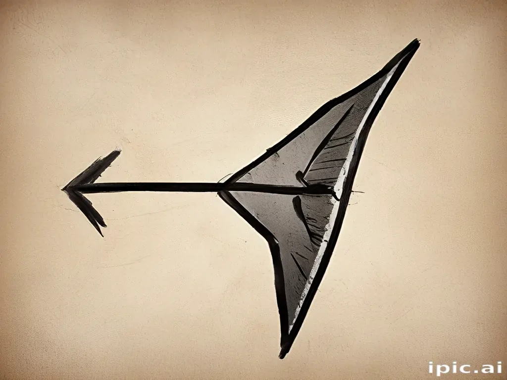 drawn arrow