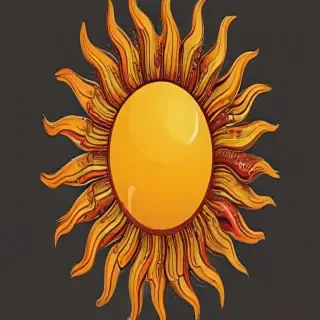 sun clipart no background