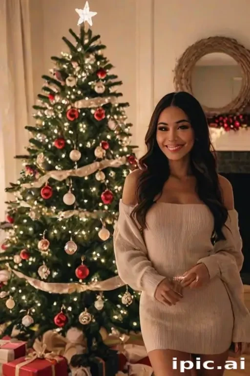 christmas pics aesthetic