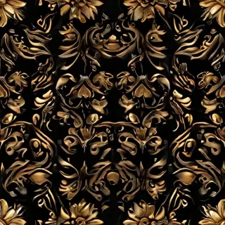 gold black background