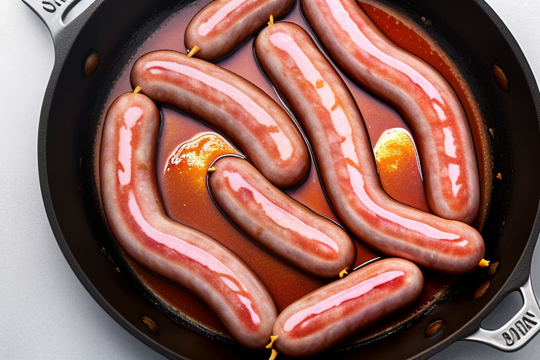 how to cook brats in a pan with water