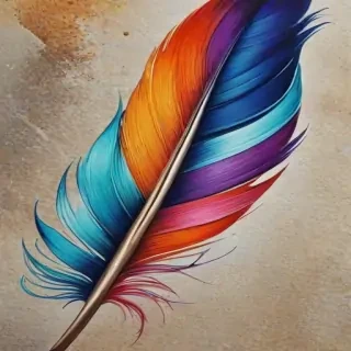 feather design