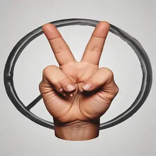 peace sign png